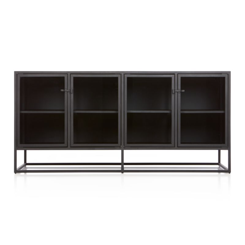 Casement Black Large Sideboard