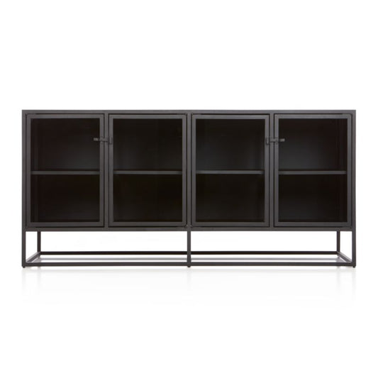 Casement Black Large Sideboard