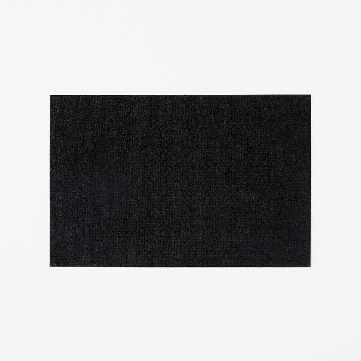 Chilewich® Solid Black Shag Utility Mat 2'x3'