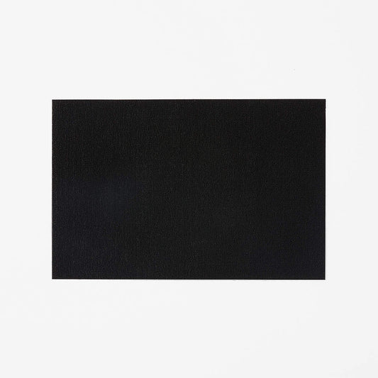 Chilewich® Solid Black Shag Utility Mat 2'x3'