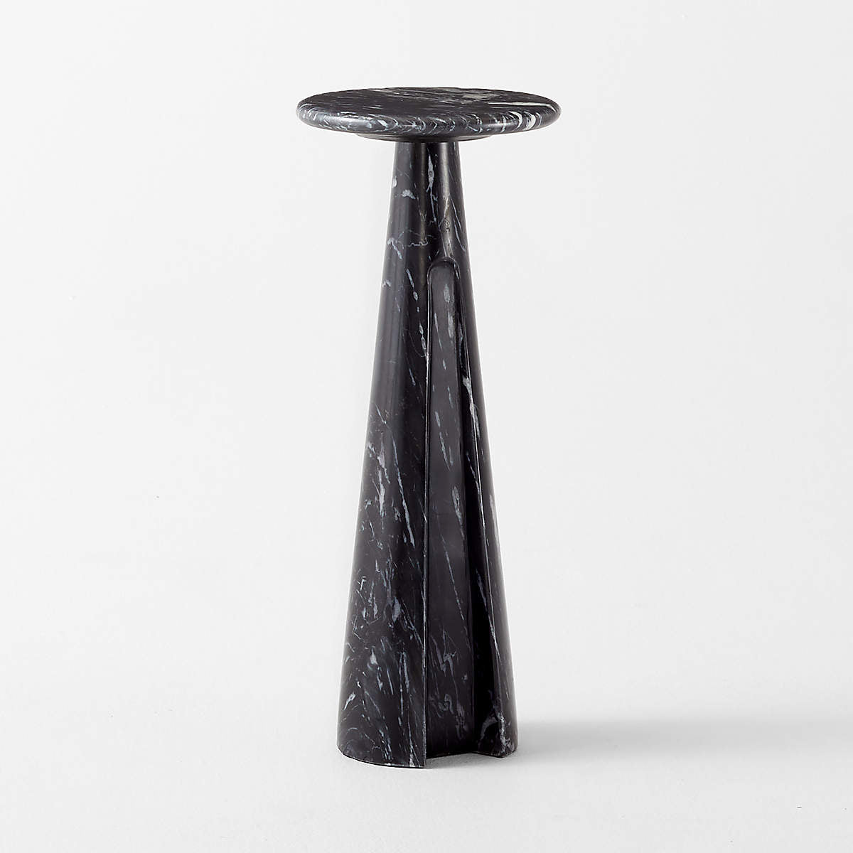 Ciccio Black Marble Side Table