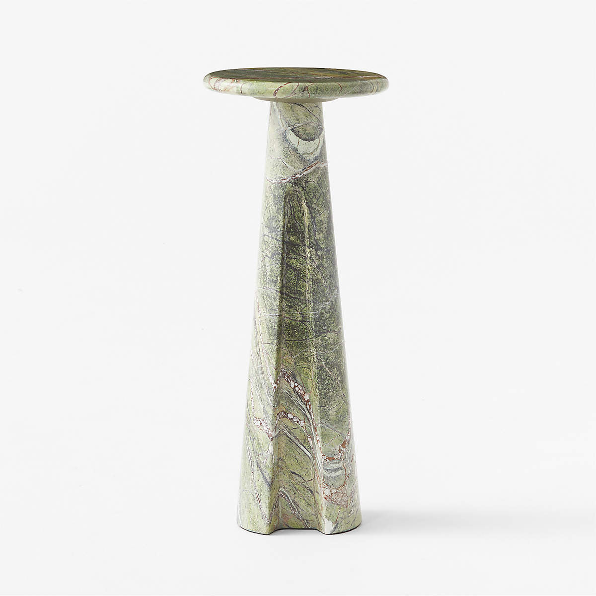 Ciccio Green Marble Side Table