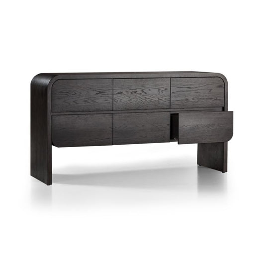 Cortez Charcoal Floating Dresser By Leanne Ford