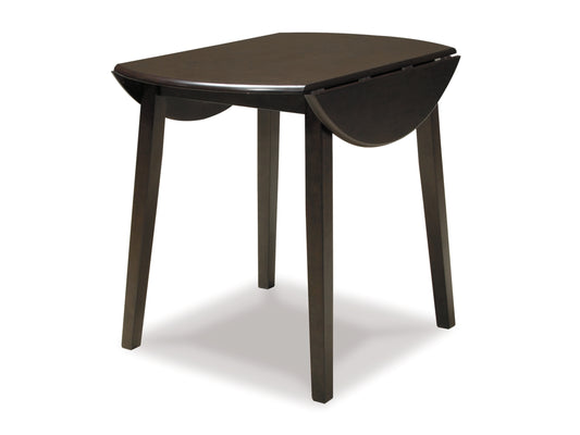 Hammis Round Drop Leaf Dining Extendable Table