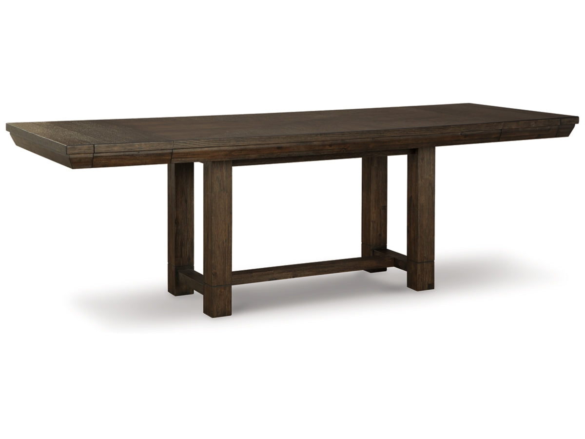 Dellbeck Extendable Dining Table With Trestle Base