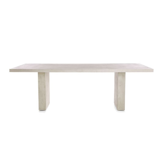 Dunewood Whitewashed 92" Dining Table