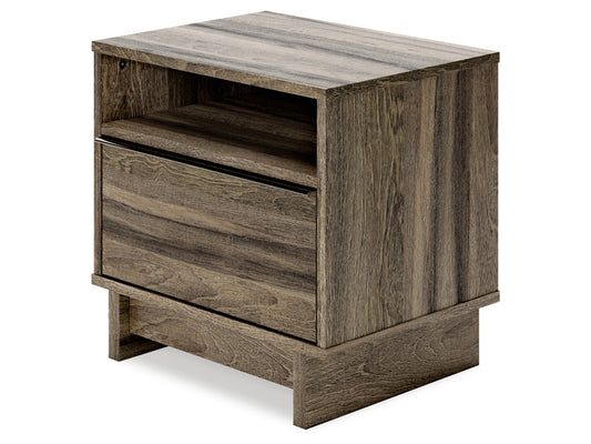 Shallifer 20" 1 Drawer Nightstand