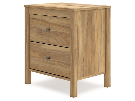 Bermacy 22" 2 Drawer Nightstand