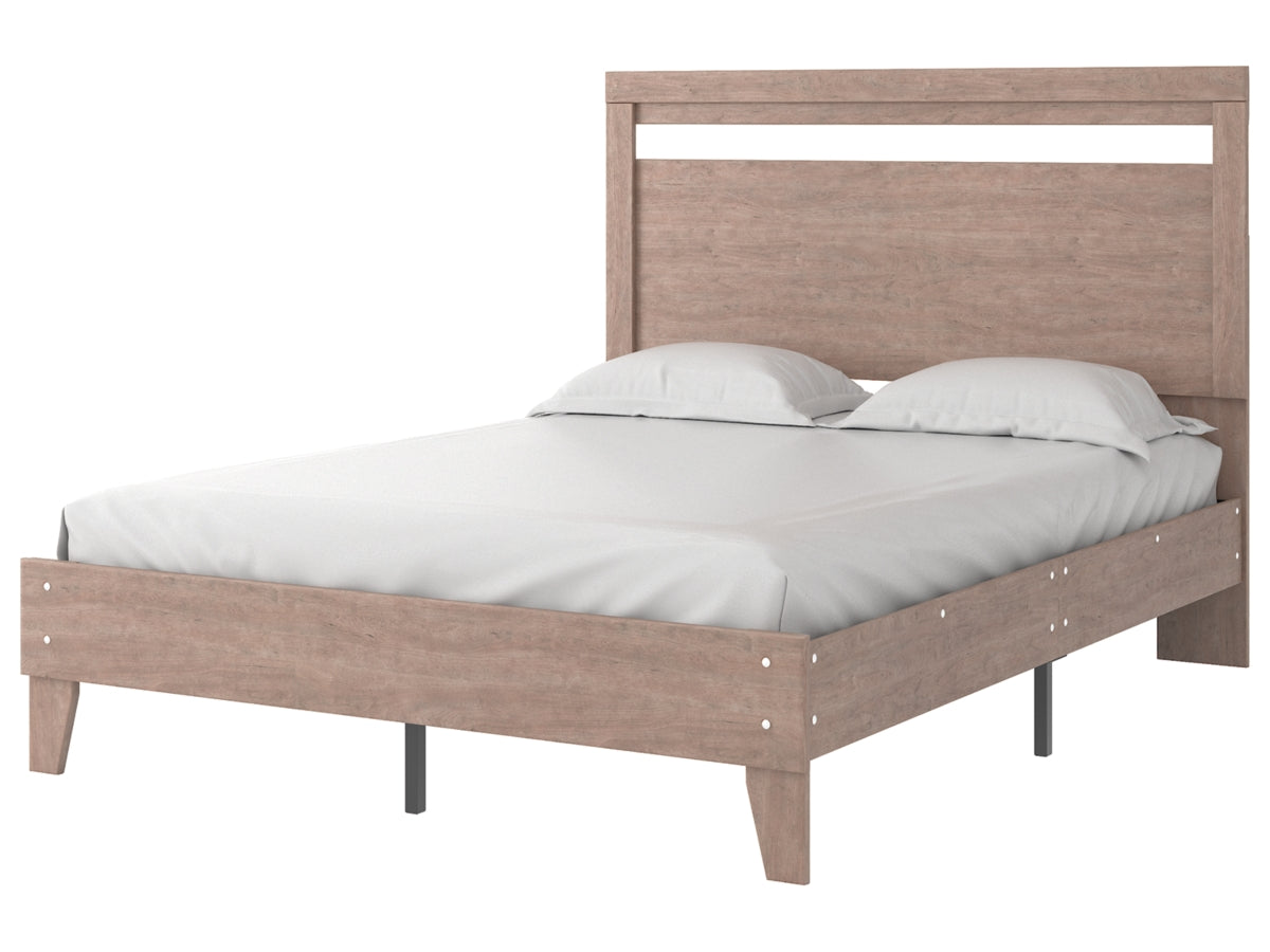 Flannia Panel Platform Bed