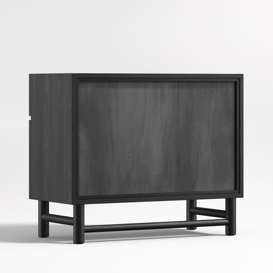 Emmer Large Charcoal Oak File Cabinet