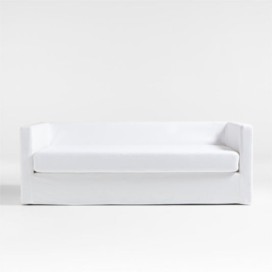 Ever Slipcovered White Daybed & Mattress Cover By Leanne Ford