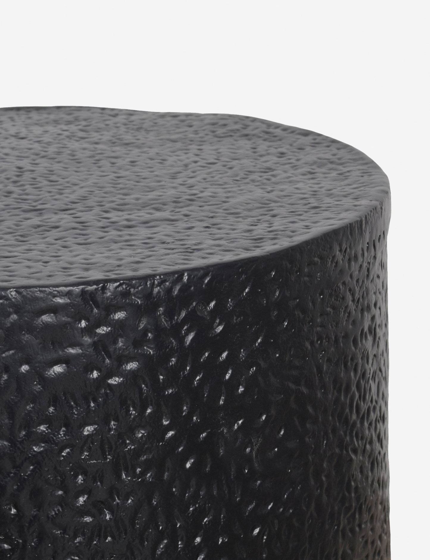 Jobe Round Side Table - Black