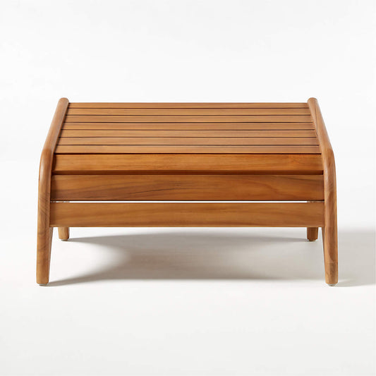 Gartner Teak Outdoor Ottoman