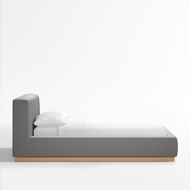 Gather Dove Upholstered Bed