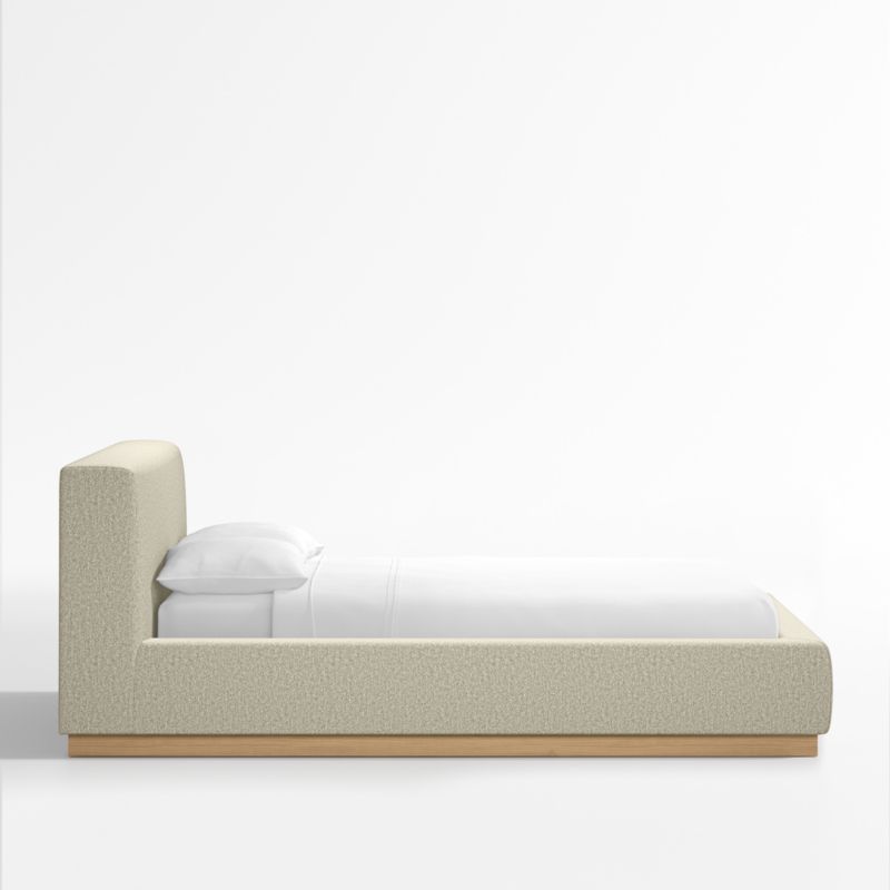 Gather Sand Upholstered Bed