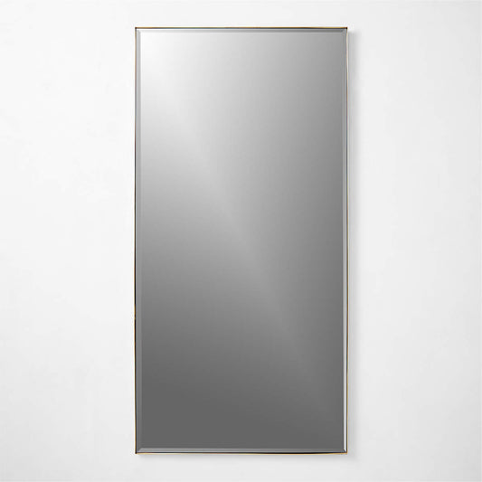 Graduate Beveled Brass Full-Length Floor Mirror 36''x72''