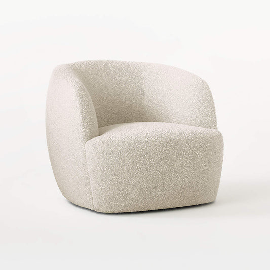 Gwyneth Ivory Boucle Accent Chair By Goop