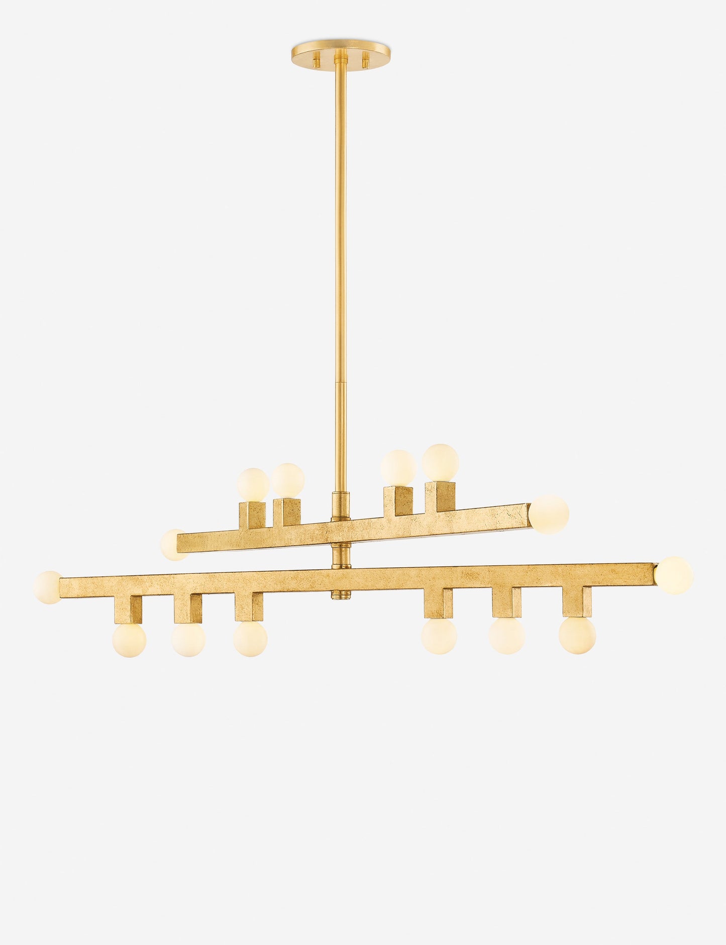 Rubin Chandelier - Brass