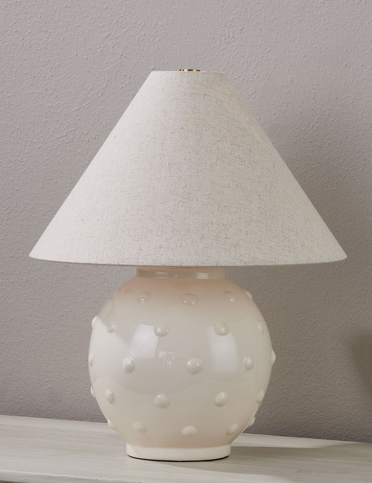 Theresa Table Lamp - Cream