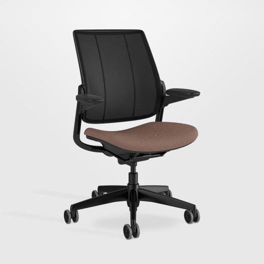 Humanscale ® Smart Ocean Brown Twill Office Chair