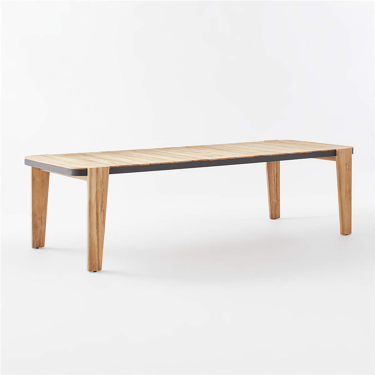 Hazel 113" Teak Outdoor Dining Table