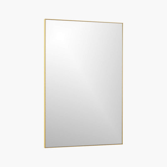 Infinity Brass Rectangular Wall Mirror 24"X36"