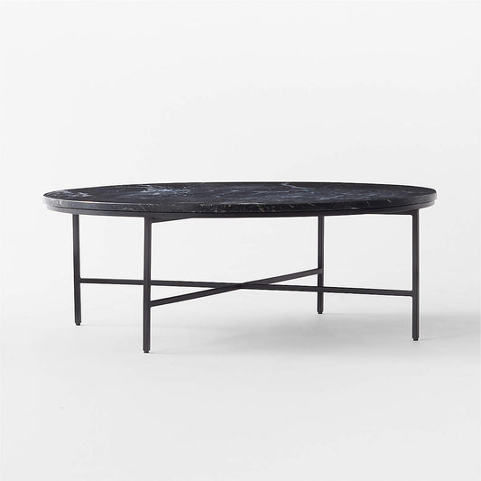 Irwin Black Marble Coffee Table Model 8713 By Paul Mccobb