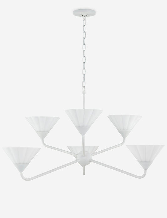 Brennan Chandelier - White