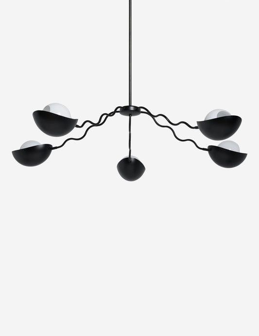 Kukka Chandelier By Sarah Sherman Samuel - 62"Dia Brass