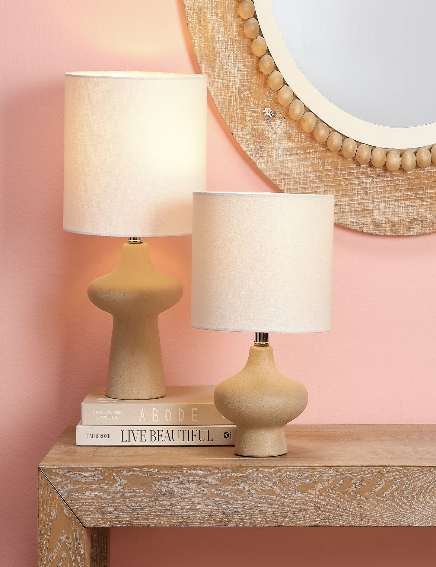 Ana Table Lamp - Beige