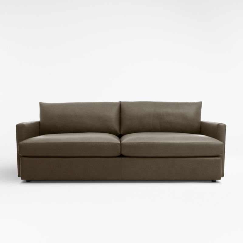 Lounge Leather Sofa (73"-105")