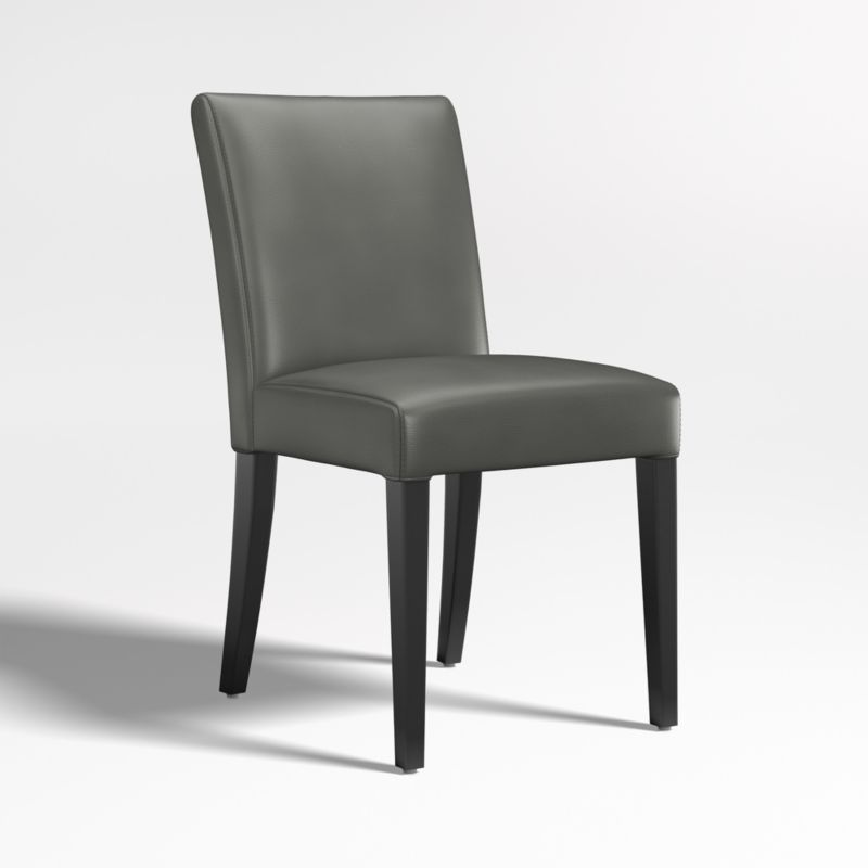 Lowe Smoke Leather Dining Chair