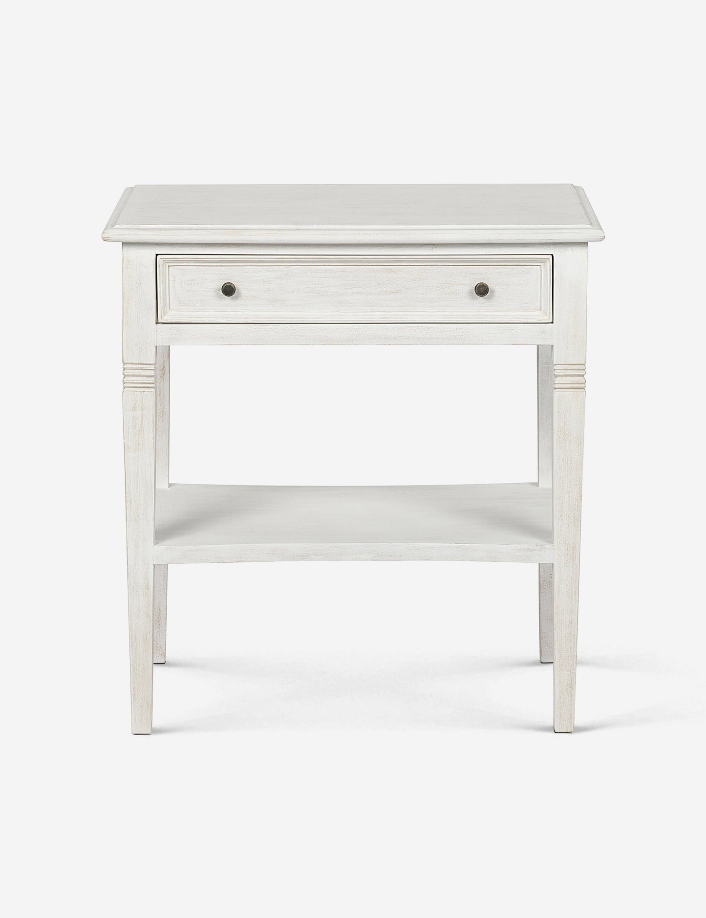 Luna 1 Drawer Nightstand - White Wash