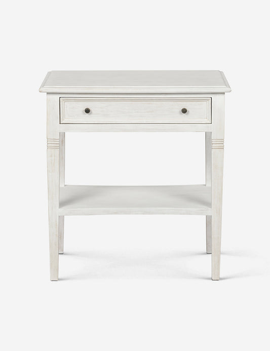 Luna 1 Drawer Nightstand - White Wash