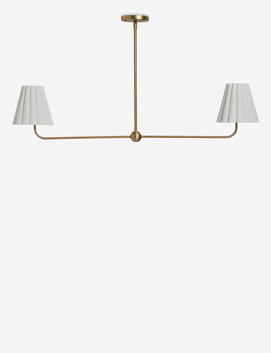 Matthews Linear Chandelier - Brass