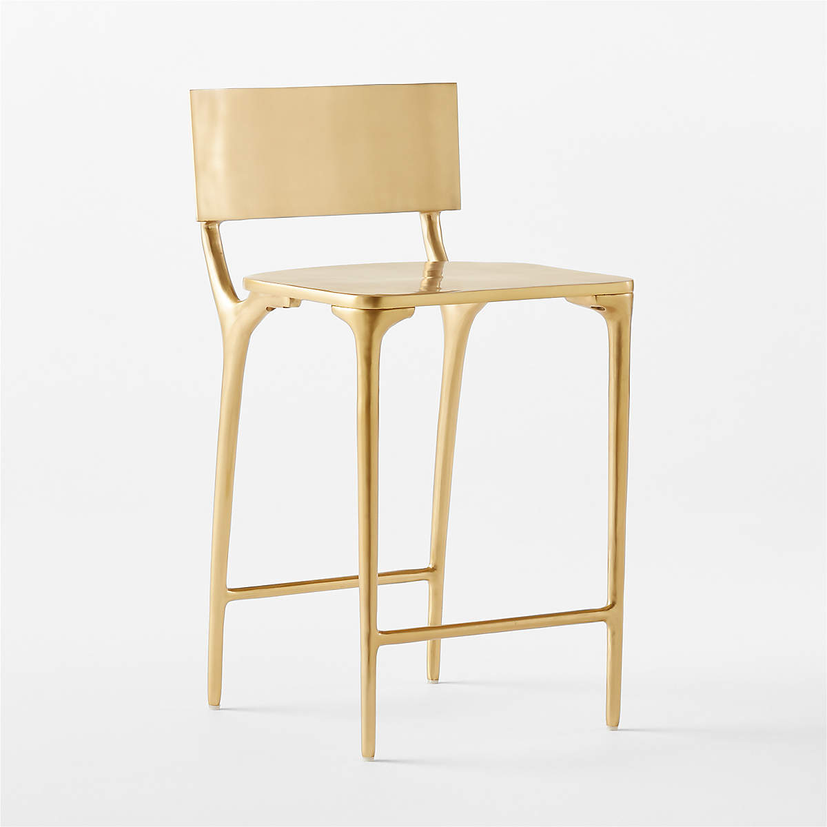 Oro Gold Metal Bar Stools