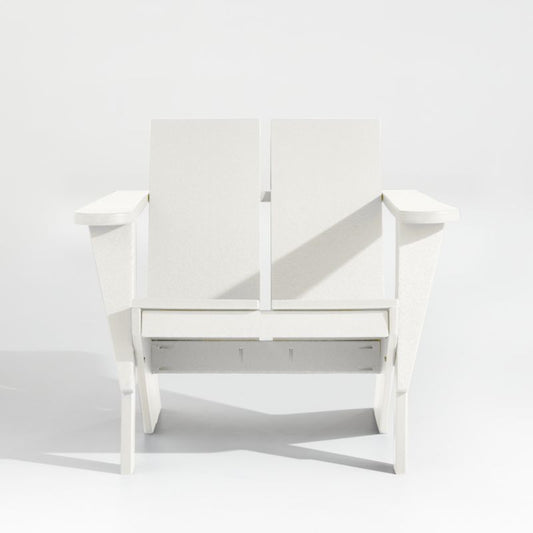 Paso White Outdoor Adirondack Chair By Polywood®