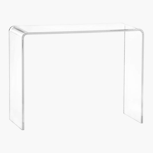 Peekaboo 38" Acrylic Console Table