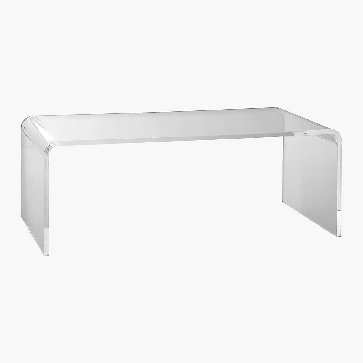 Peekaboo Acrylic Tall Coffee Table