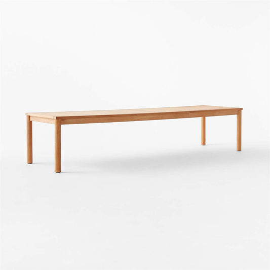 Pinet 144" Teak Outdoor Dining Table By Ross Cassidy