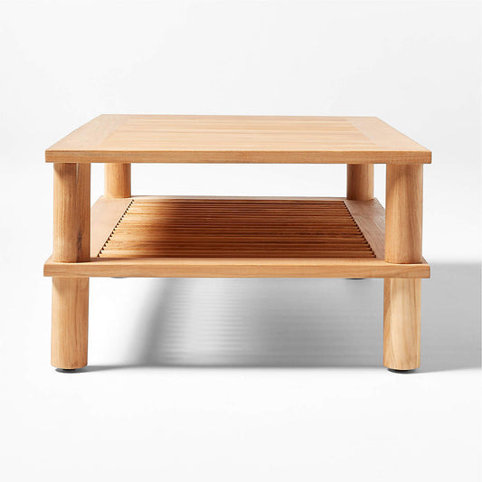 Pinet Teak Outdoor Coffee Table By Ross Cassidy