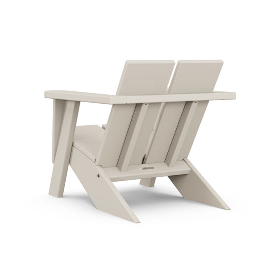 Paso Sand Brown Outdoor Kids Adirondack Chair By Polywood ®