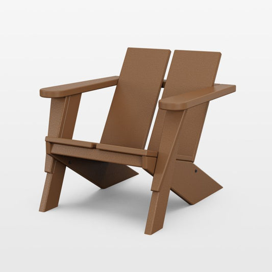 Paso Teak Outdoor Kids Adirondack Chair By Polywood ®