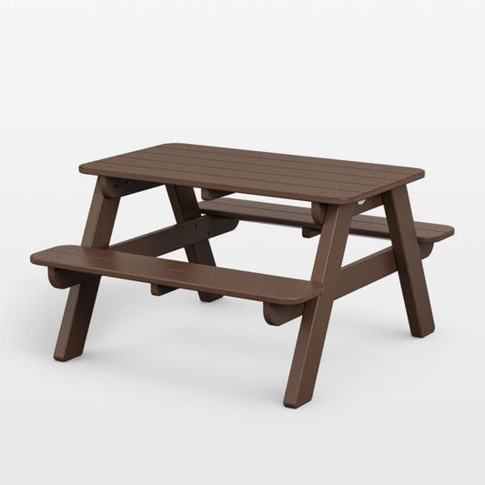 Kidsmahogany Outdoor Kids Picnic Table By Polywood ®