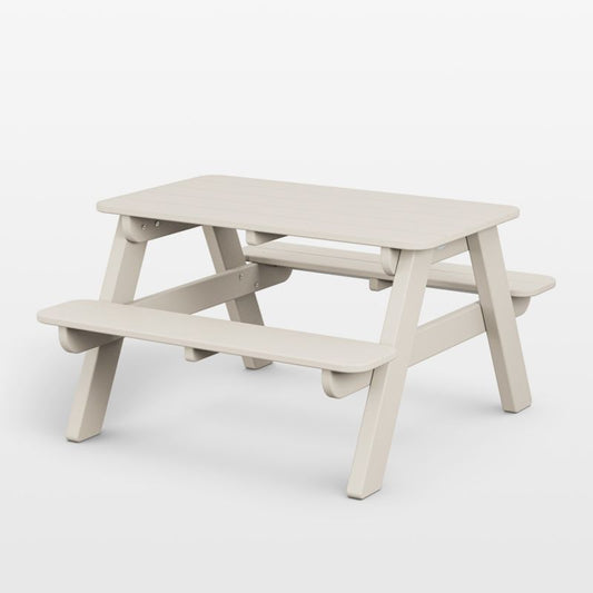 Kidssand Brown Outdoor Kids Picnic Table By Polywood ®