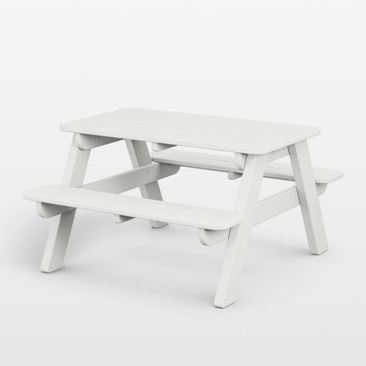 Kidswhite Outdoor Kids Picnic Table By Polywood ®