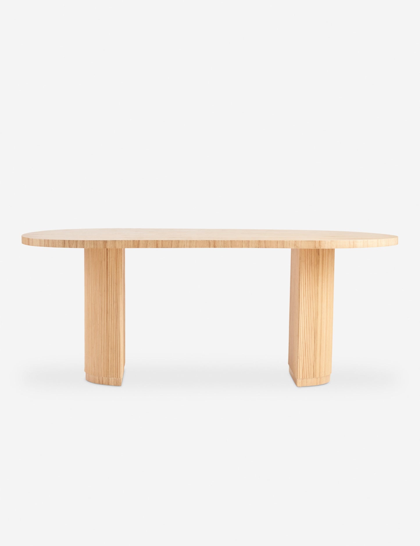 Elvia Oval Dining Table - Natural