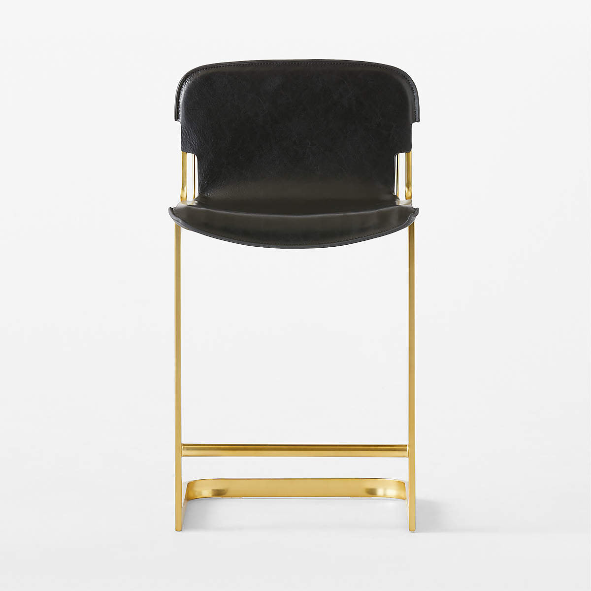 Rake Black Counter Stool By Kravitz Design