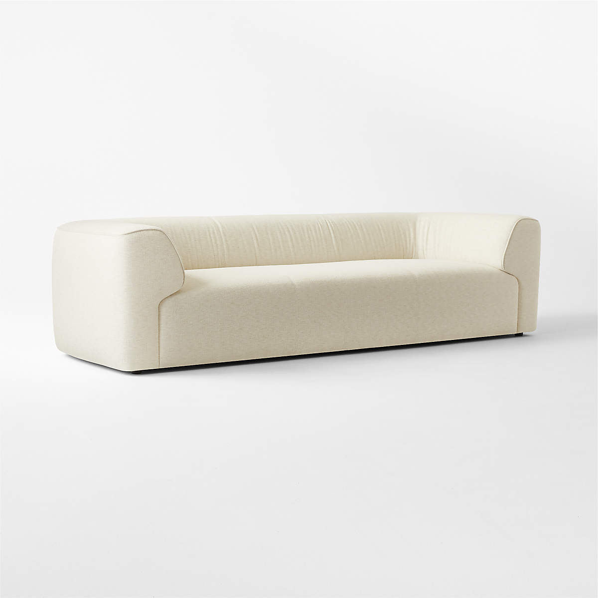 Rodez 105" White Performance Fabric Sofa