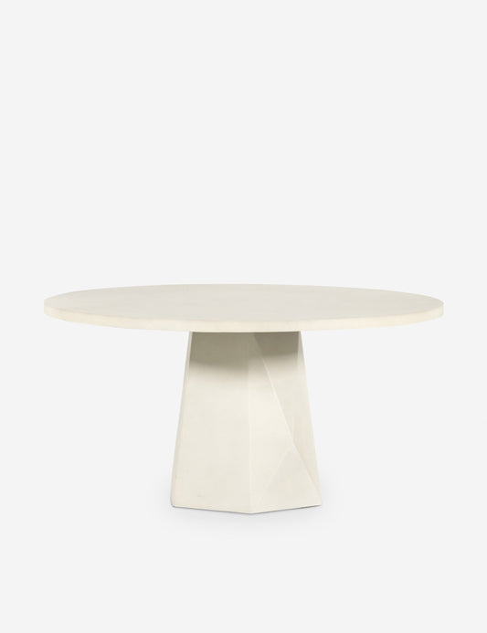 Schuller Indoor / Outdoor Round Dining Table - White